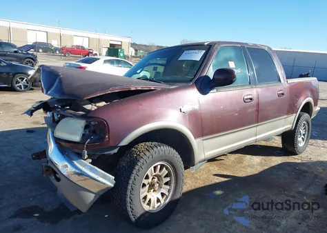 2001 Ford F150 Supercrew z USA, uszkodzony, nr VIN 1FTRW07L41KB97332